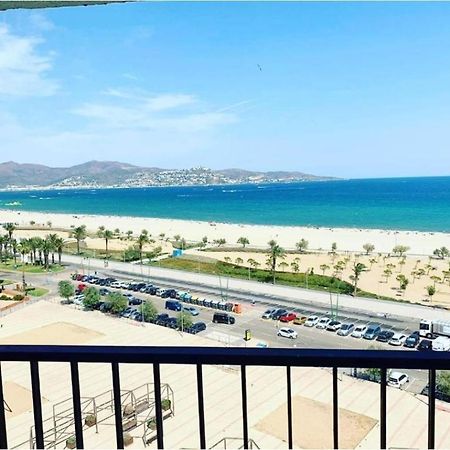 Cozy Beach-Front Studio With Amazing Sea View 엠푸리아브라바 외부 사진